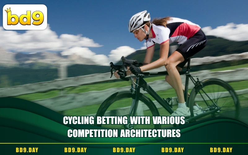 CYCLING BETTING WITH VARIOUS COMPETITION ARCHITECTURES